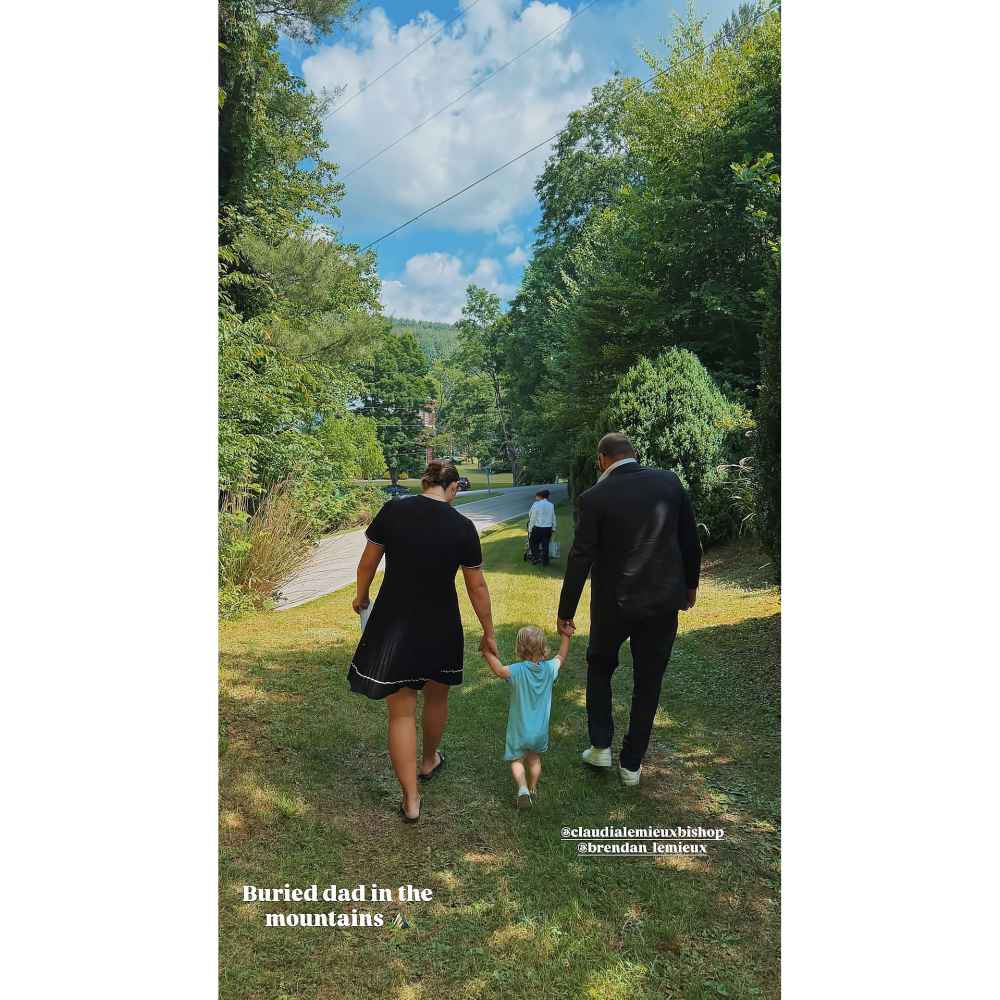 Daughter of Late NHL Star Claude Lemieux Shares Poignant Photo From Day Her Father Was Buried