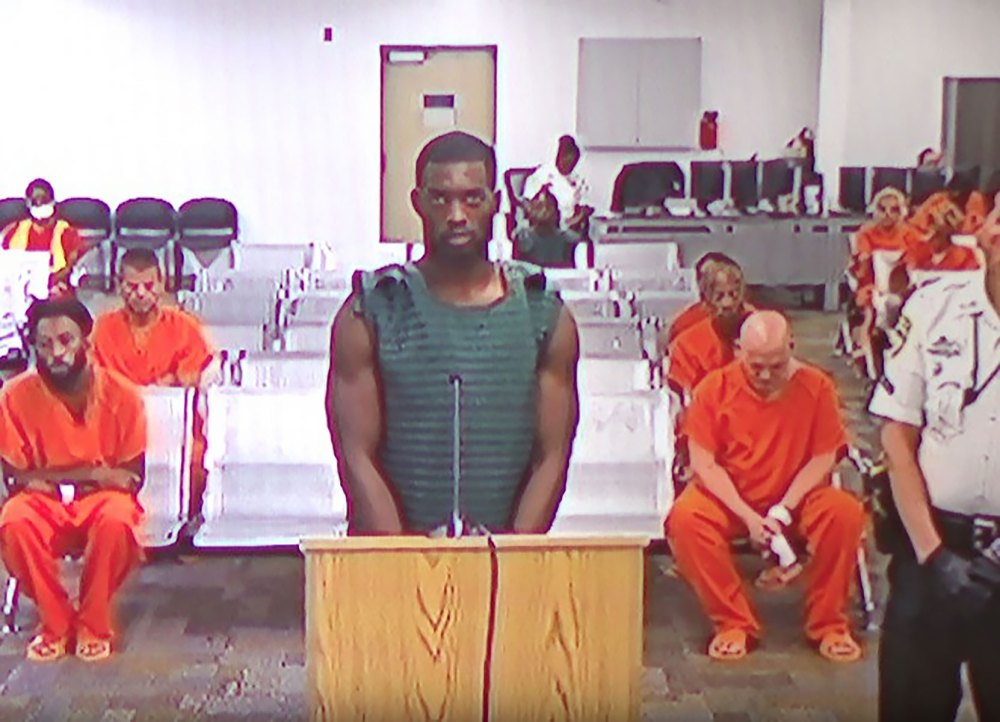 Detroit Lions Terrion Arnold Seen in Anti Suicide Smock After Arrest for Kidnapping and Robbery