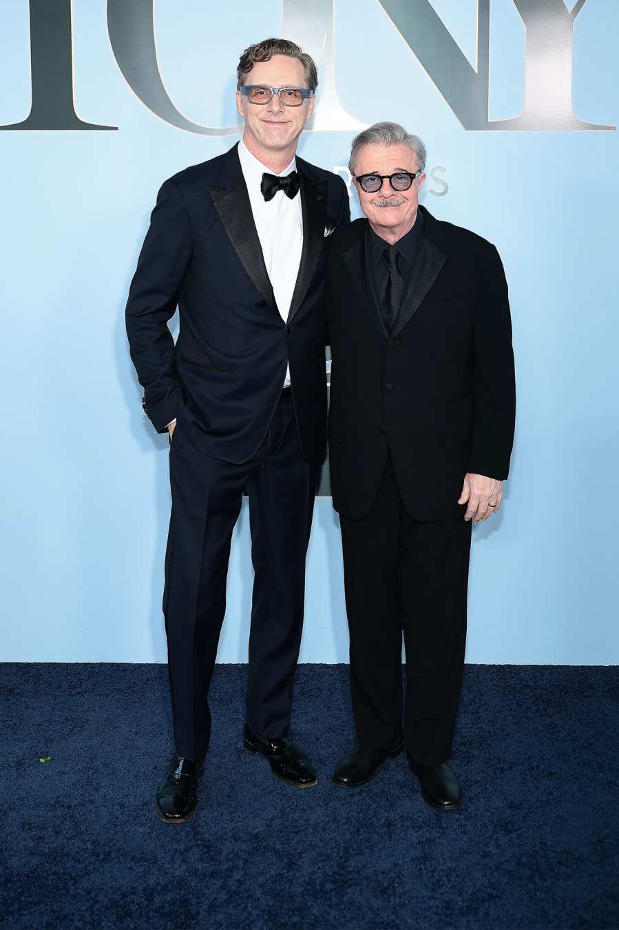 Devlin Elliott and Nathan Lane Arrive Arrival Red Carpet Tony Awards 2026