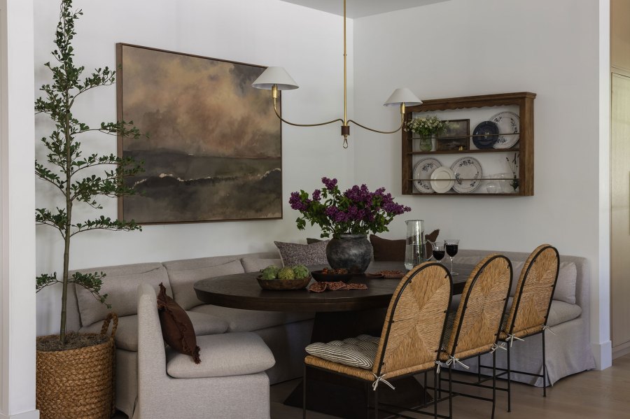 Dining Nook Ali Fedotowsky Takes Us Inside Her Newly Renovated San Diego Home