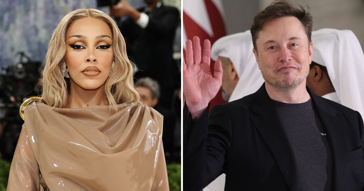 Doja Cat Calls Elon Musk a ‘Barrel-Chested Ewok’ With a ‘Frog Build’ as She Requests Changes to X Doja Cat Calls Elon Musk a ‘Barrel-Chested Ewok’ With a ‘Frog Build’ as She Requests Changes to X