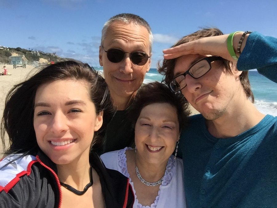 Christina Grimmie, Albert Grimmie, Tina Grimmie and Marcus Grimmie