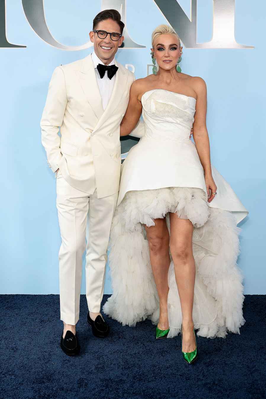 Frank DiLella and Betsy Wolfe Arrive Arrival Red Carpet Tony Awards 2026