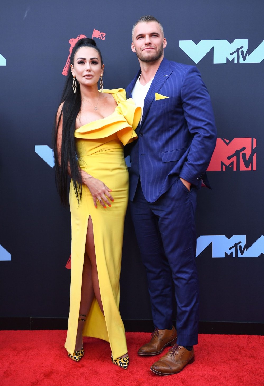 GettyImages-1164252648 Jersey Shore Star Jenni JWoww Farley Marries Fiance Zack Carpinello in Surprise Wedding