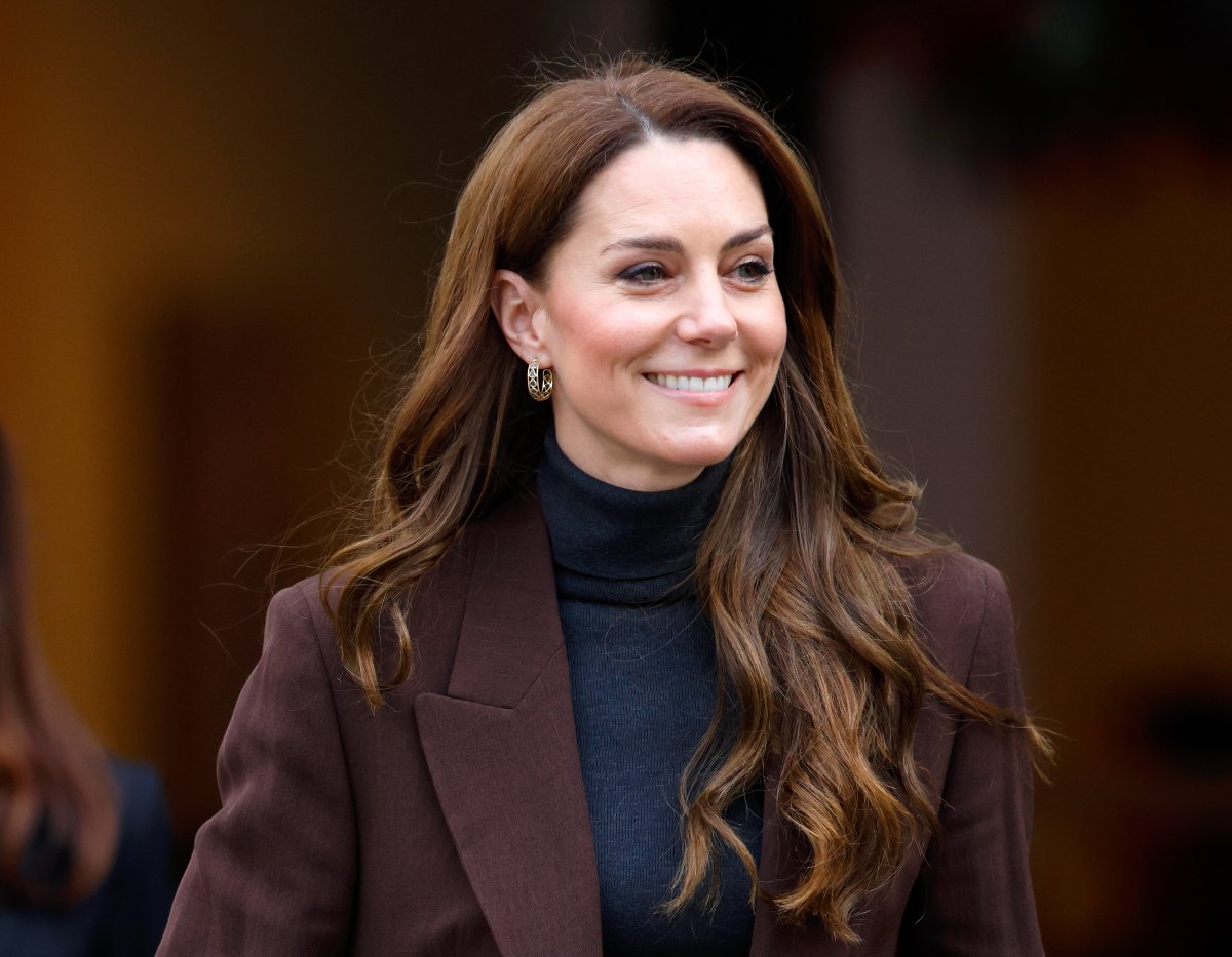 Catherine, Princess of Wales departs after attending the launch of the Bobeam Tree Trail at the National Portrait Gallery on February 4, 2025 in London, England. The interactive trail is a new project, from The Royal Foundation Centre for Early Childhood, based on the new Shaping Us Framework aimed at supporting the development of crucial social and emotional skills in under fives.