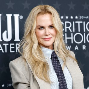 Nicole Kidman attends the 30th Annual Critics Choice Awards at Barker Hangar on February 07, 2025 in Santa Monica, California.