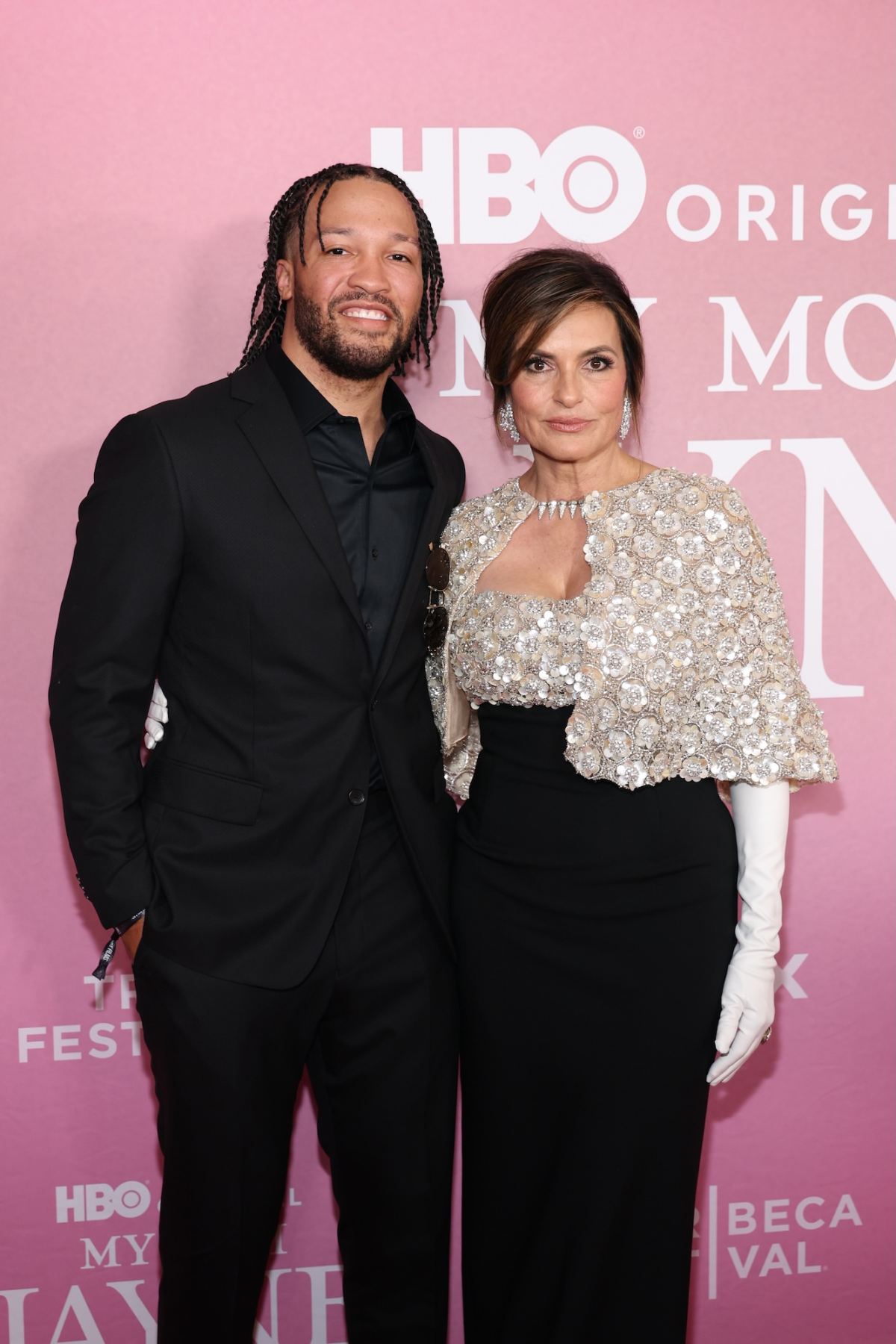 Mariska Hargitay Parties With Jalen Brunson at Knicks Championship Parade