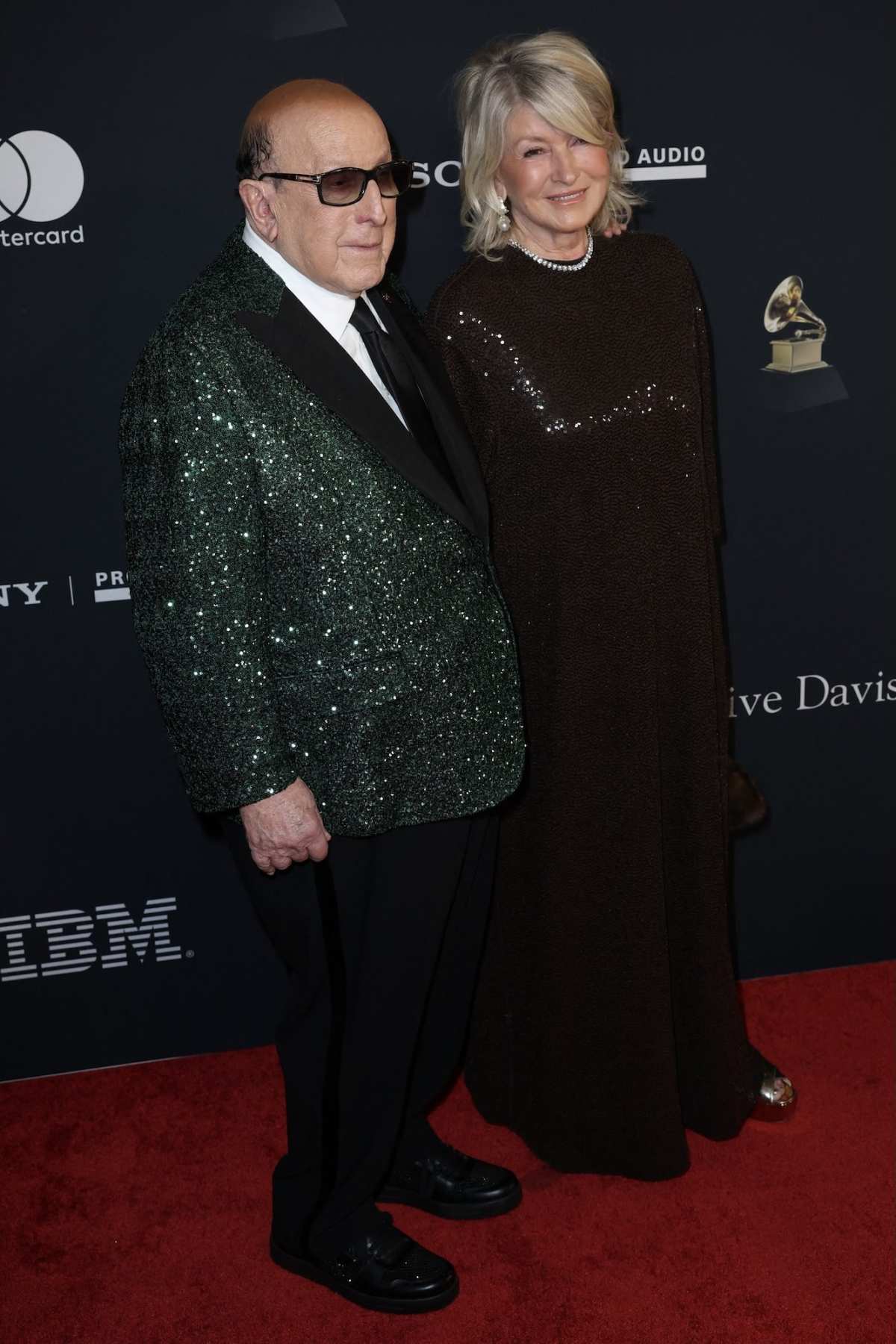 GettyImages-2258748922 Martha Stewart Shares Touching Tribute to Clive Davis