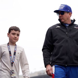 Brexton Busch 11 Returns to Racing Hours After Dad Kyle Buschs Memorial