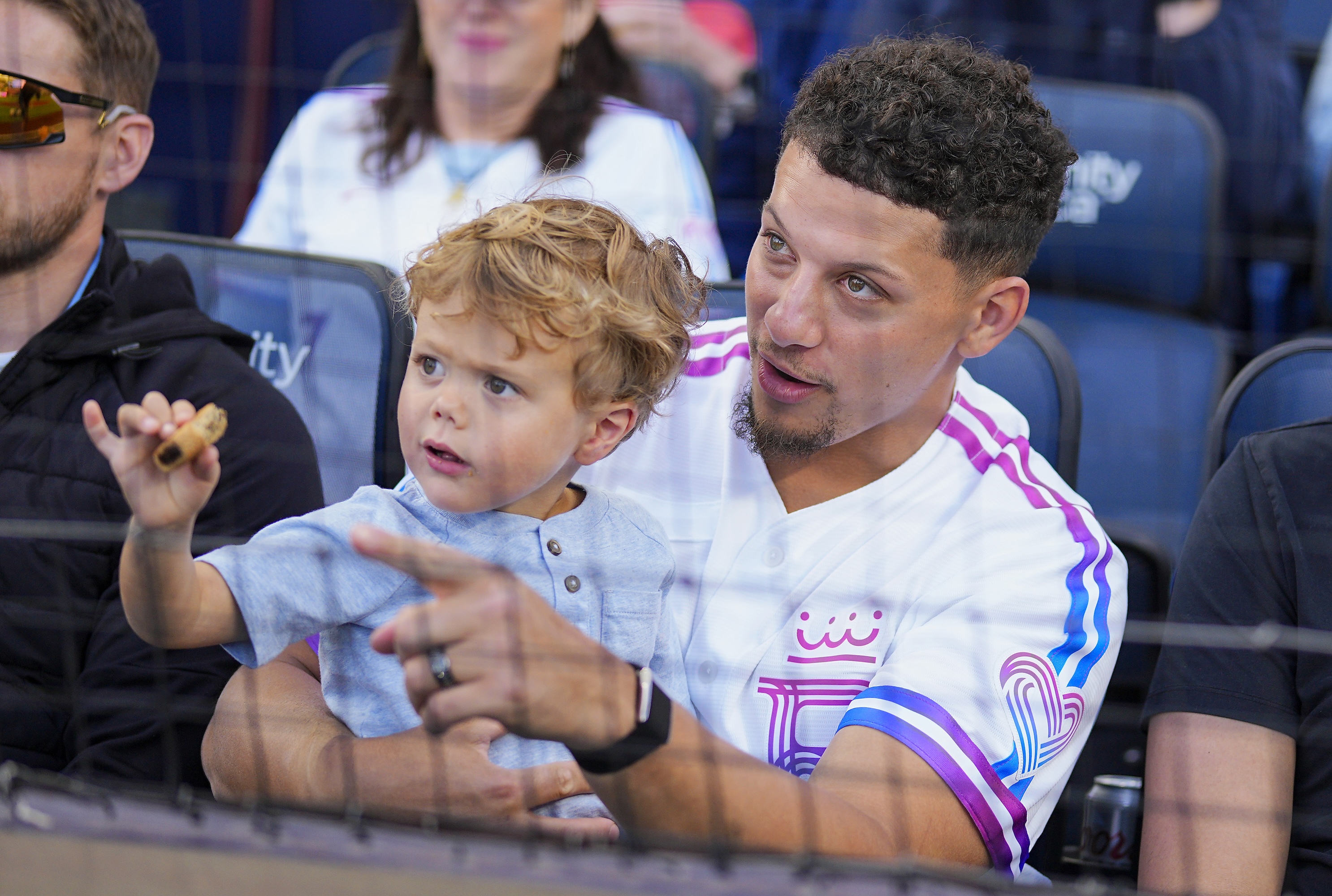 Patrick, Brittany Mahomes' Son Reacts to Taylor Swift Photo