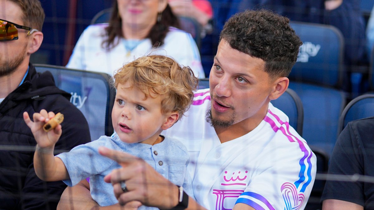 Patrick, Brittany Mahomes' Son Reacts to Taylor Swift Photo