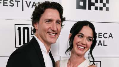 Justin Trudeau and Katy Perry
