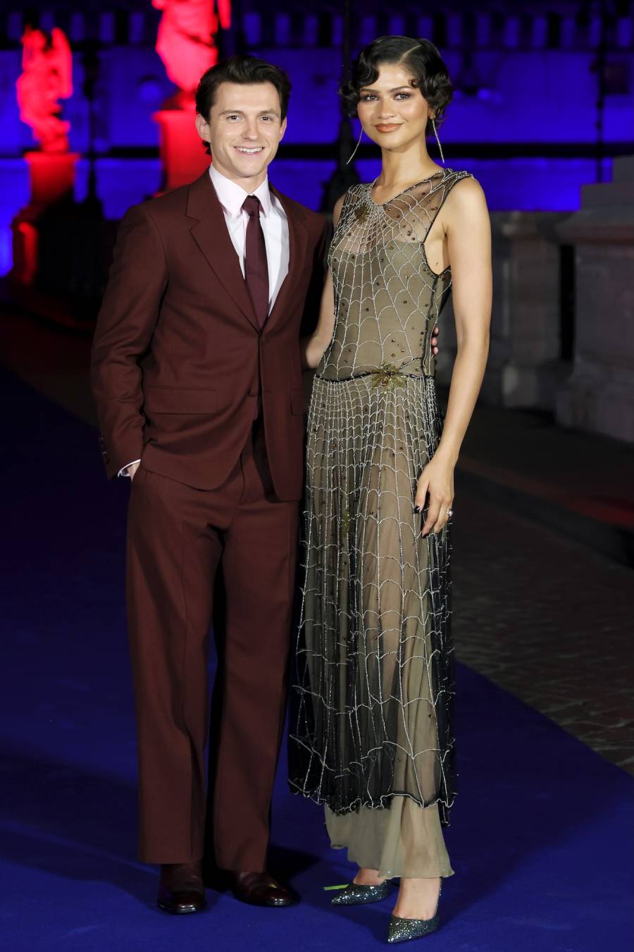 tom and zendaya couple style