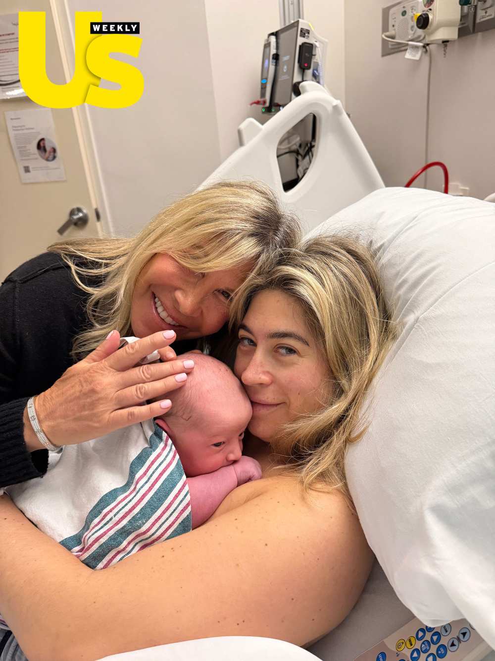 Golden Bachelor Alum Amy Kaplan Becomes a Grandmother as Daughter Lexi Welcomes First Child Lexi Amy and Baby Bugged