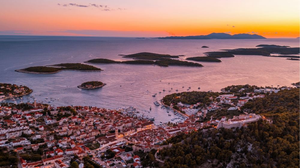 Hvar combines sunshine, crystal-clear water, lavender fields and Mediterranean traditions.