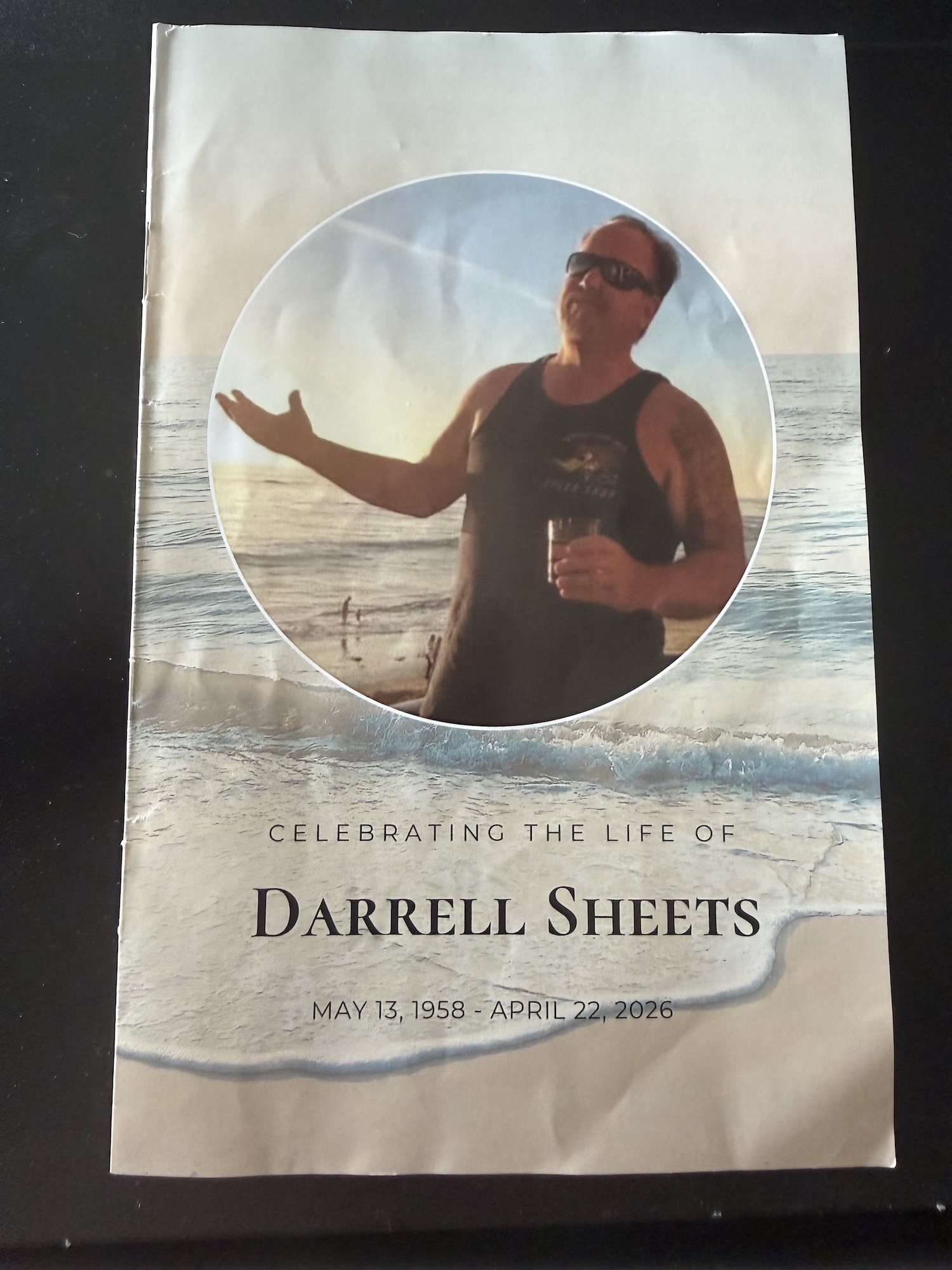 How Darrell Sheets' Son Honored His Dad in Celebration of Life Speech