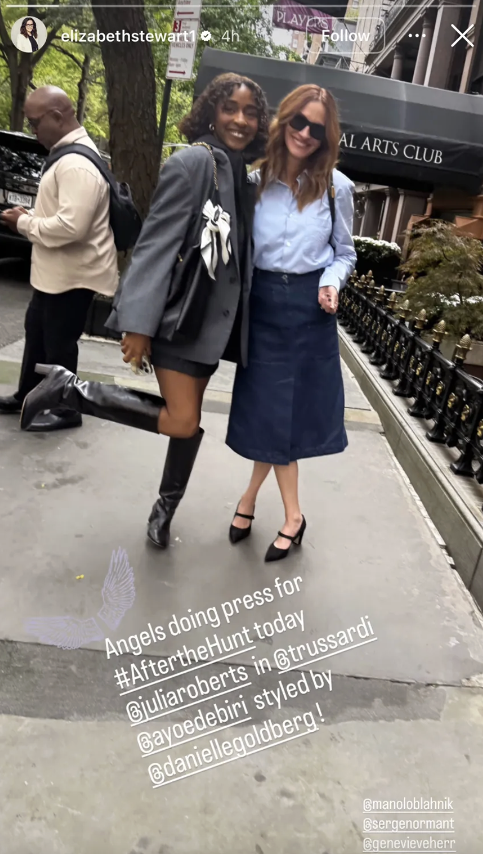 Hold the Jeans — Julia Roberts' Denim Skirt Style Is the Chic Summer Swap