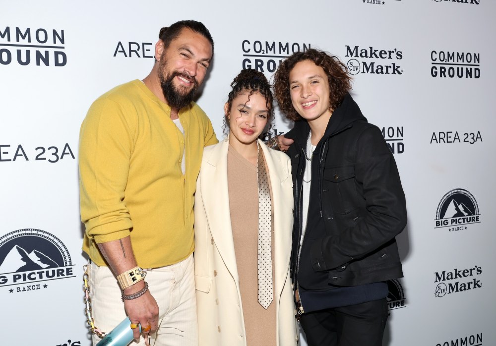 Jason Momoa and Ex Wife Lisa Bonet Reunite for Daughter Lolas High School Graduation Kids