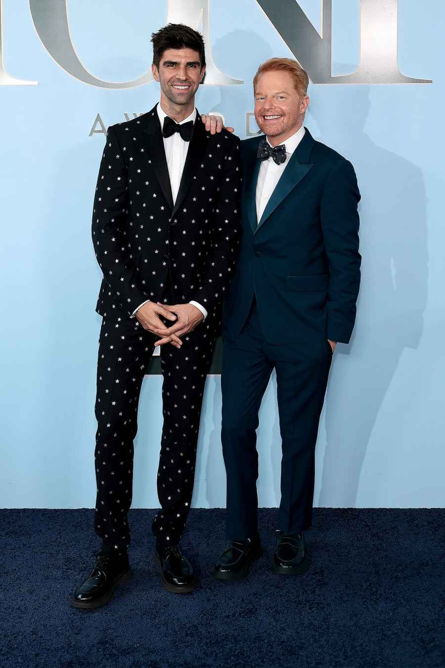 Justin Mikita and Jesse Tyler Ferguson Arrive Arrival Red Carpet Tony Awards 2026