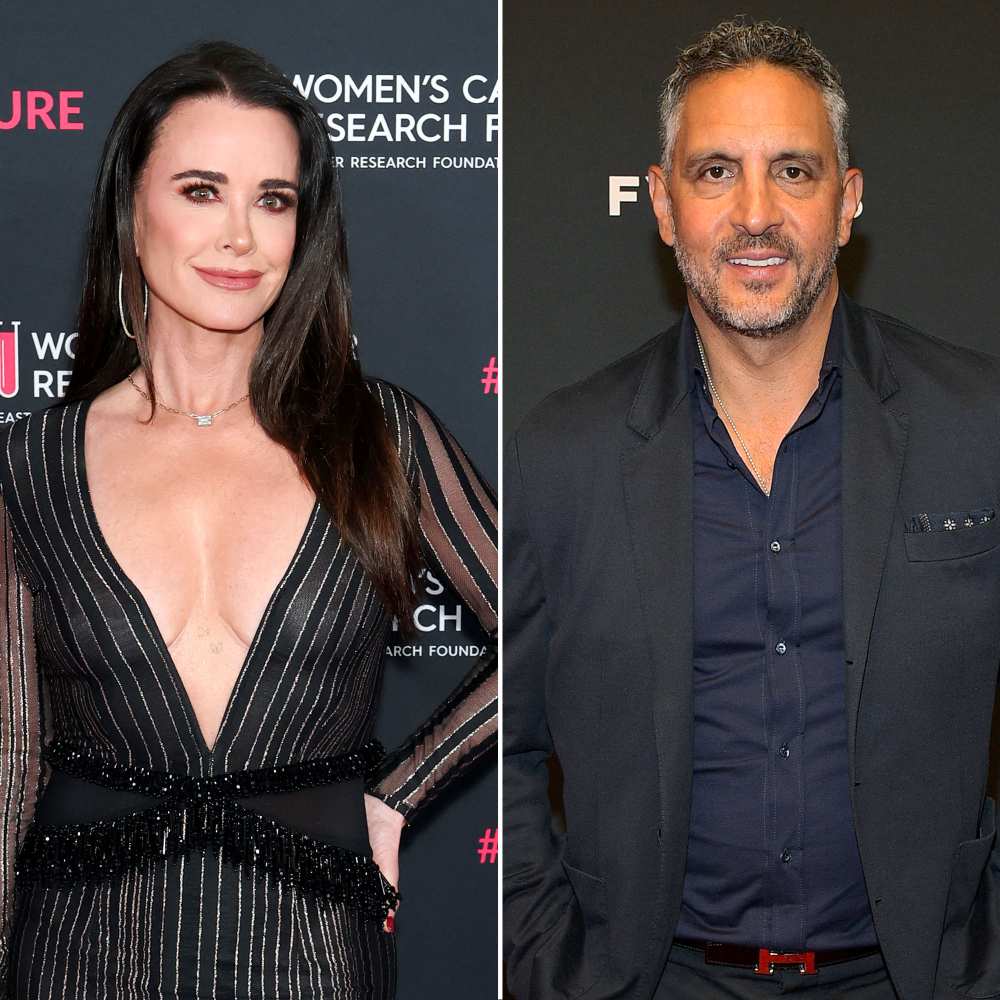 Kyle Richards se reúne com o ex Mauricio Umansky para a formatura da filha Porita no ensino médio