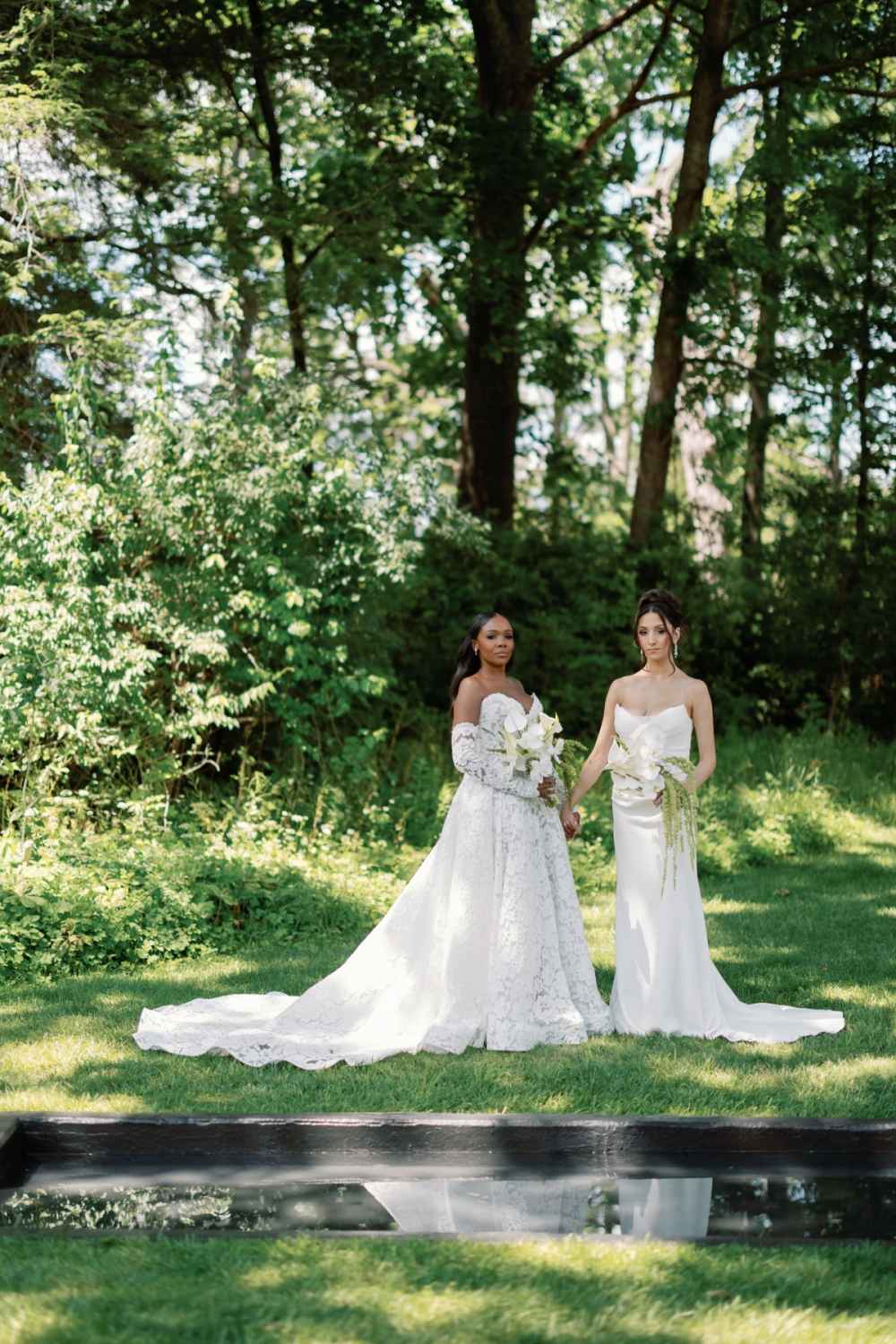 The Valleys Jasmine Goode and Melissa Marie Are Married Inside Their Romantic Wedding Ceremony