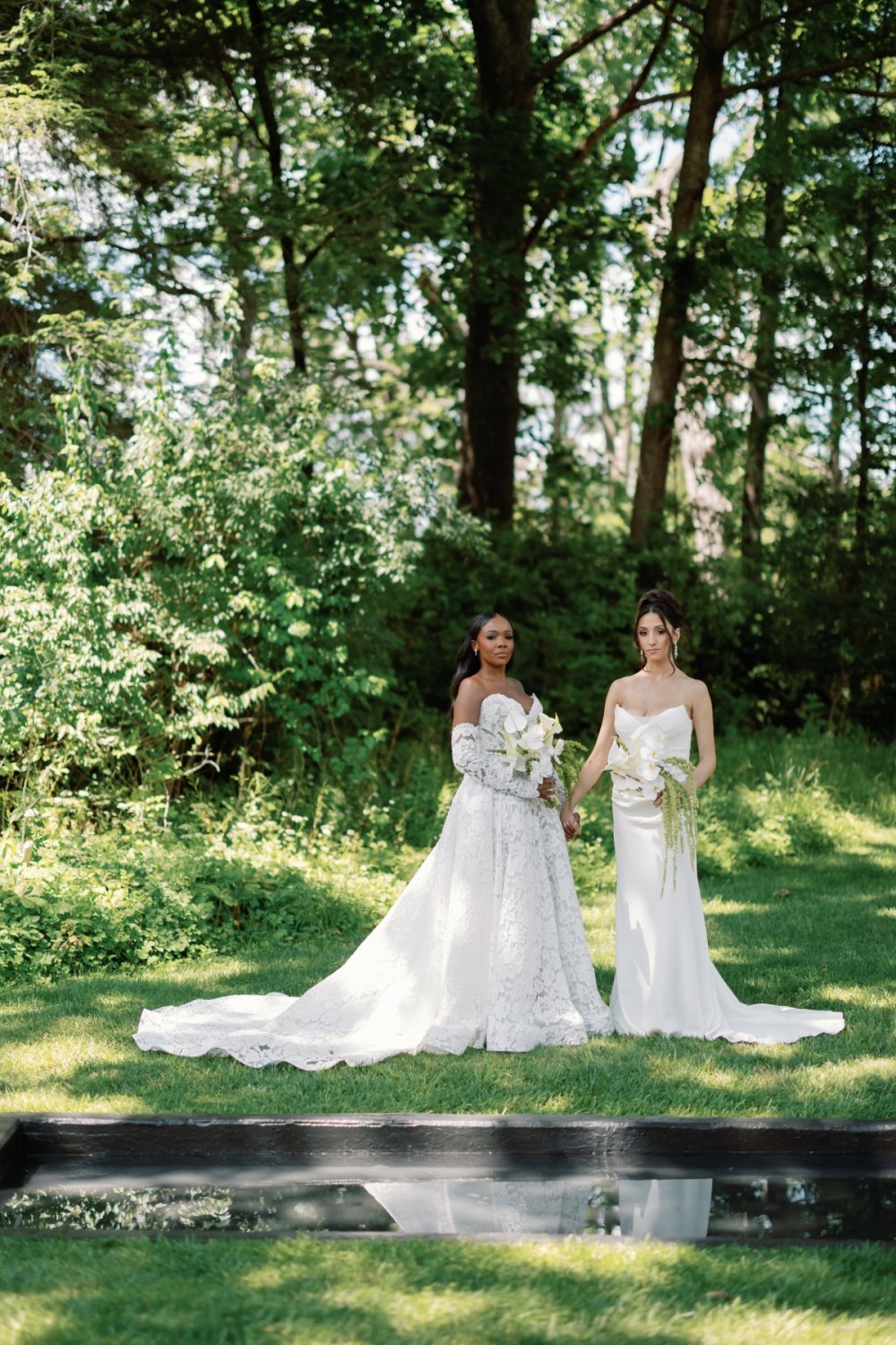 The Valleys Jasmine Goode e Melissa Marie se casam em sua romântica cerimônia de casamento