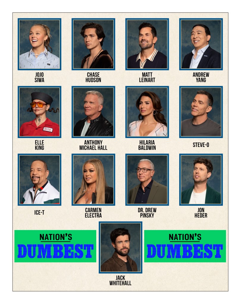 See How Fox Has Celebs Competing to See If They Are the 'Nation's Dumbest'
