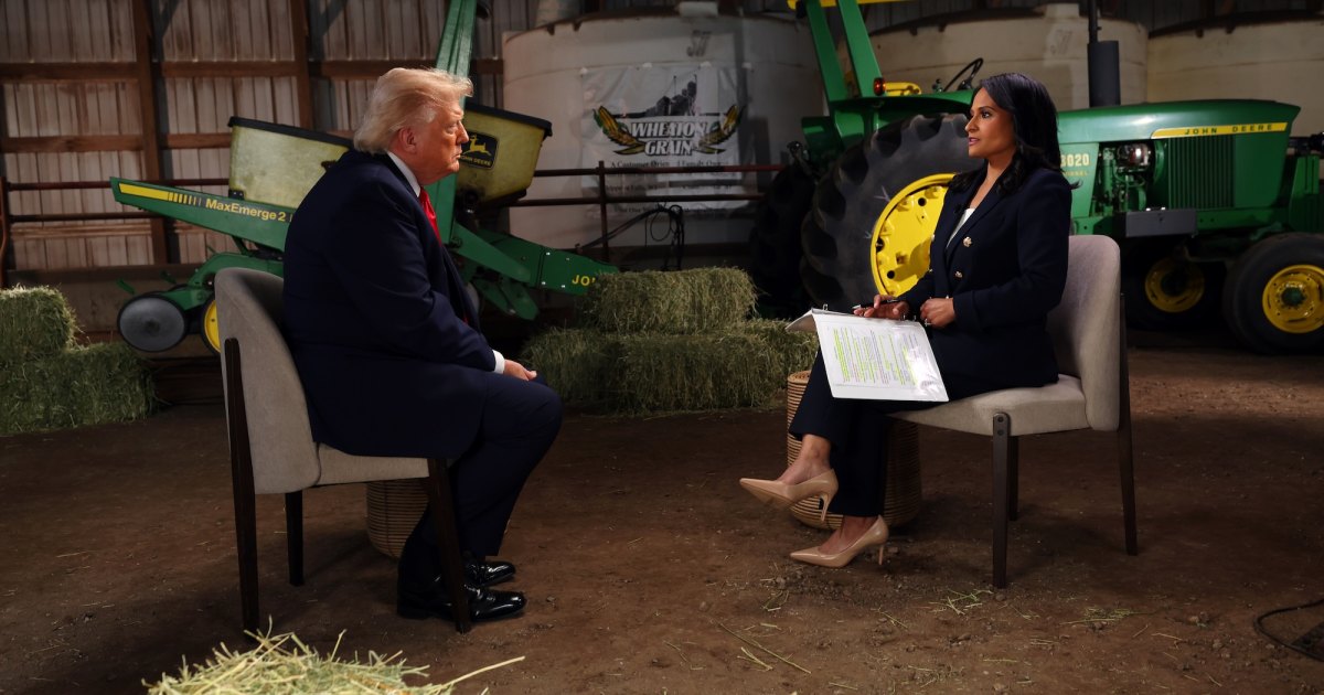 Donald Trump Storms Out of NBC’s ‘Meet the Press’ Interview Amid January 6, Stolen Election Questions Donald Trump Storms Out of NBC’s ‘Meet the Press’ Interview Amid January 6, Stolen Election Questions