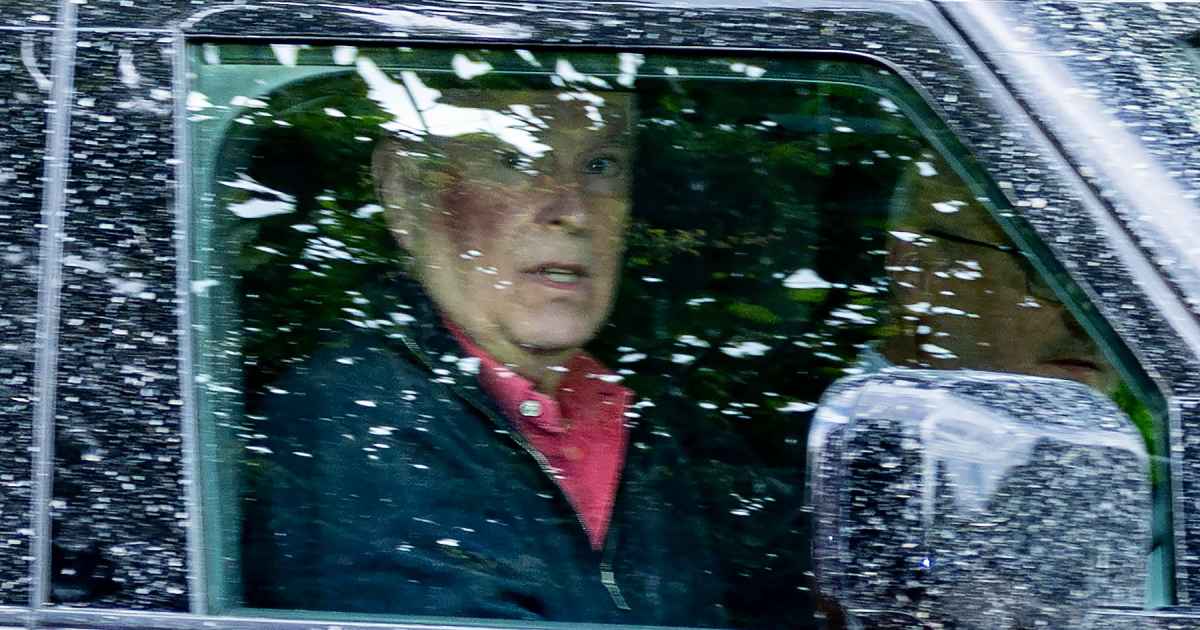 Prince Andrew Spotted With Massive Bruise on His Face During Rare Public Outing