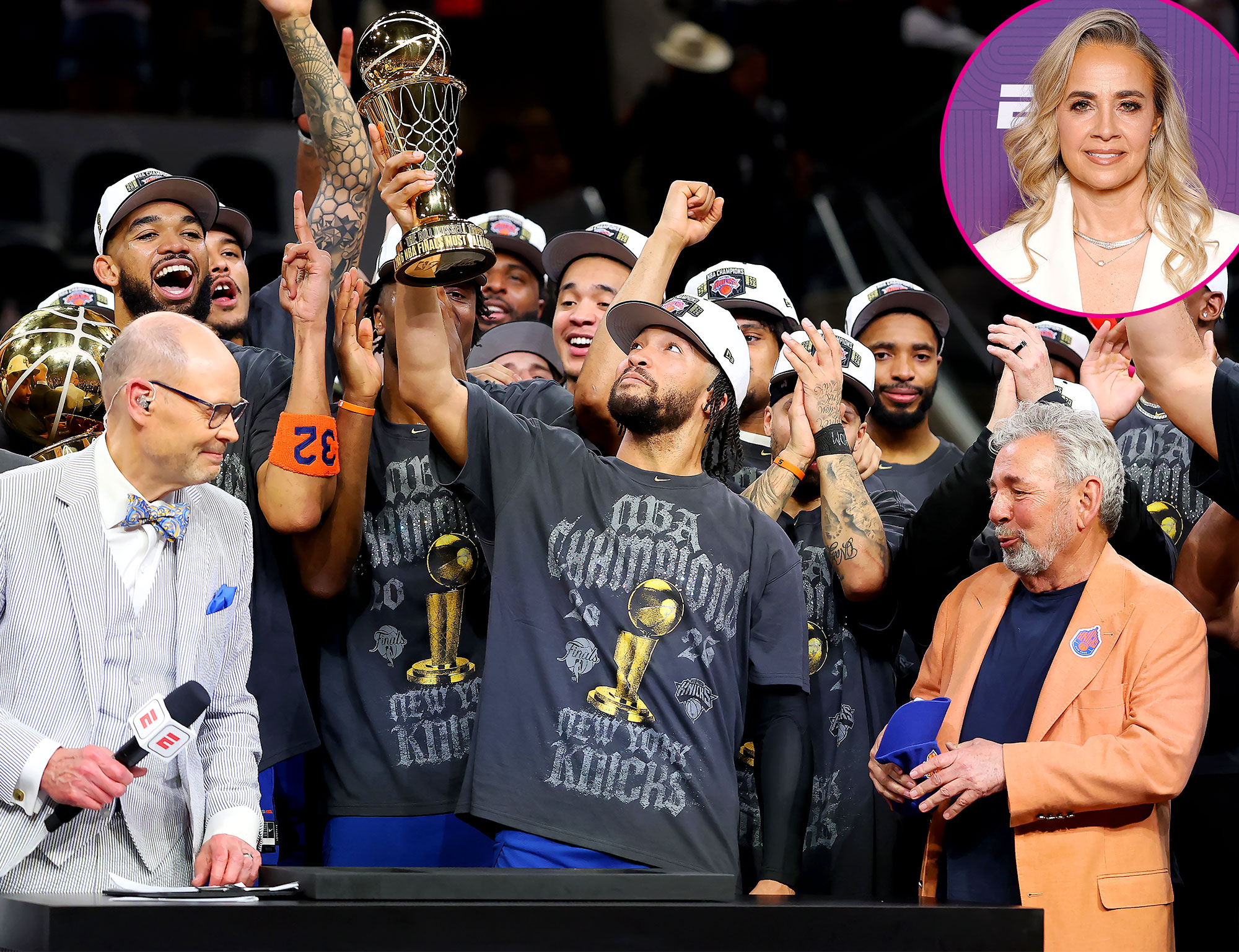 Promo Knicks Jalen Brunson Reacts to WNBA Coach Becky Hammon Small Criticism After Finals Win