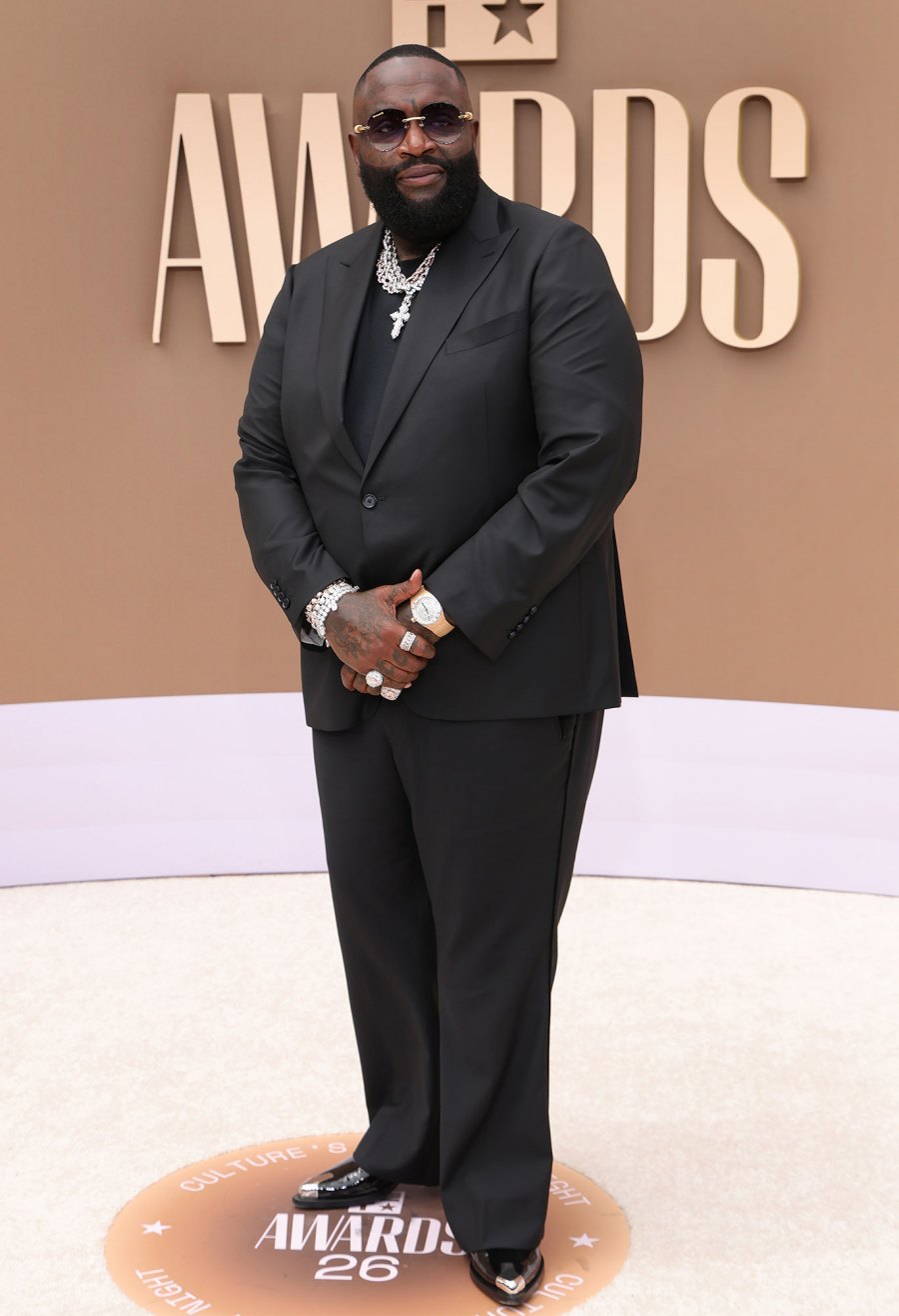 Rick Ross Red Carpet Arrival 2026 BET Awards