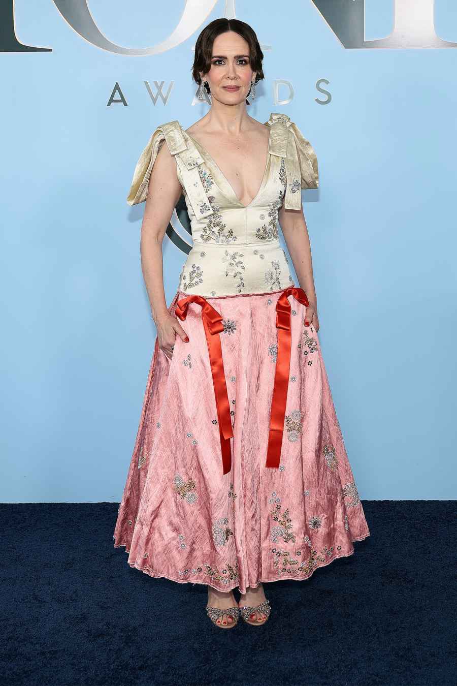 Sarah Paulson Arrive Arrival Red Carpet Tony Awards 2026