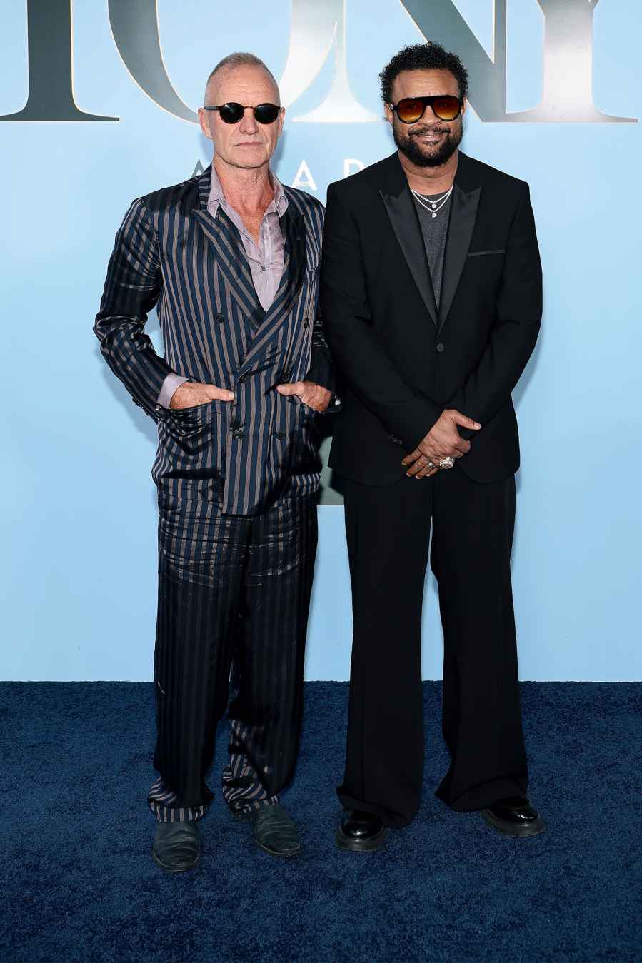 Sting and Shaggy Arrive Arrival Red Carpet Tony Awards 2026