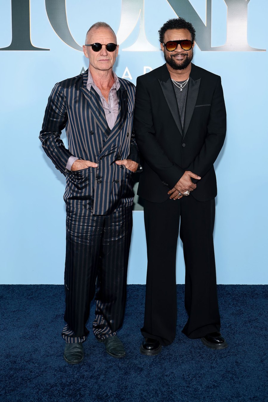 Sting and Shaggy Arrive Arrival Red Carpet Tony Awards 2026