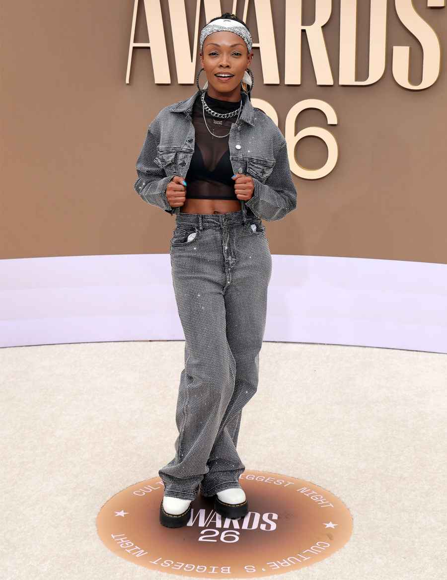 Tia Parchman Red Carpet Arrival 2026 BET Awards