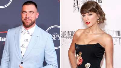 Travis Kelce Makes Surprise Appearance to Support Taylor Swift Alongside Their Parents at HOF Gala