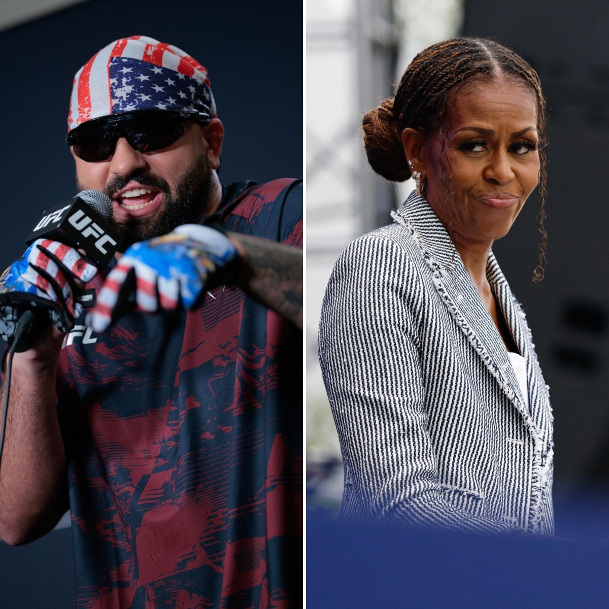 UFC Fighter's Awkward Michelle Obama Comment Sparks Backlash