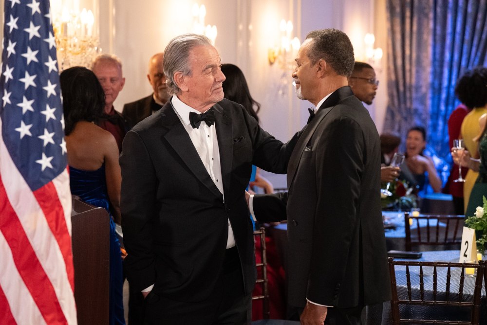 Young and the Restless Victor Shares a Drink With Beyond the Gates Vernon in 1st Look at Crossover Inline