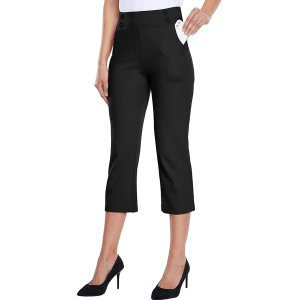 Willit Straight Leg Capri Pants