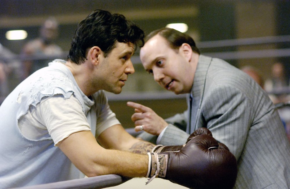 Russell Crowe, Paul Giamatti in Cinderella Man