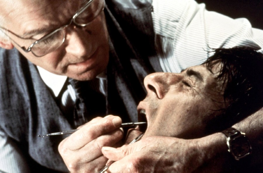 Laurence Olivier and Dustin Hoffman in Marathon Man