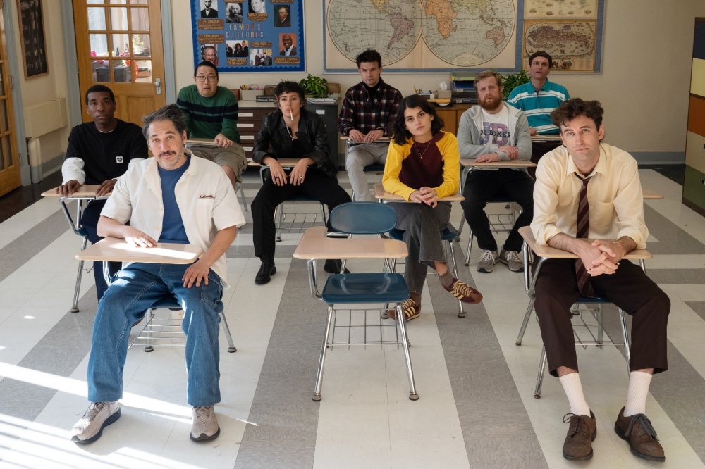 Gary Richardson, Carmen Christopher, Nathan Min, Roberta Colindrez, Nick Mestad, Sofia Black-D'elia, Micah Sternberg, Matt Barats, John Reynolds in Never Change!