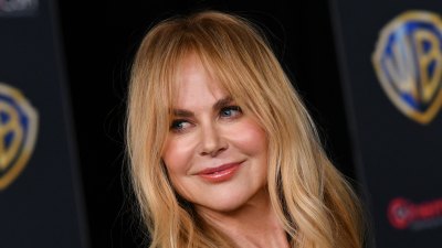 Australian actress/producer Nicole Kidman promotes her upcoming film "Practical Magic 2" during the Warner Bros presentation at CinemaCon at The Colosseum at Caesars Palace in Las Vegas, Nevada, on April 14, 2026. (Photo by Chris Delmas / AFP via Getty Images)