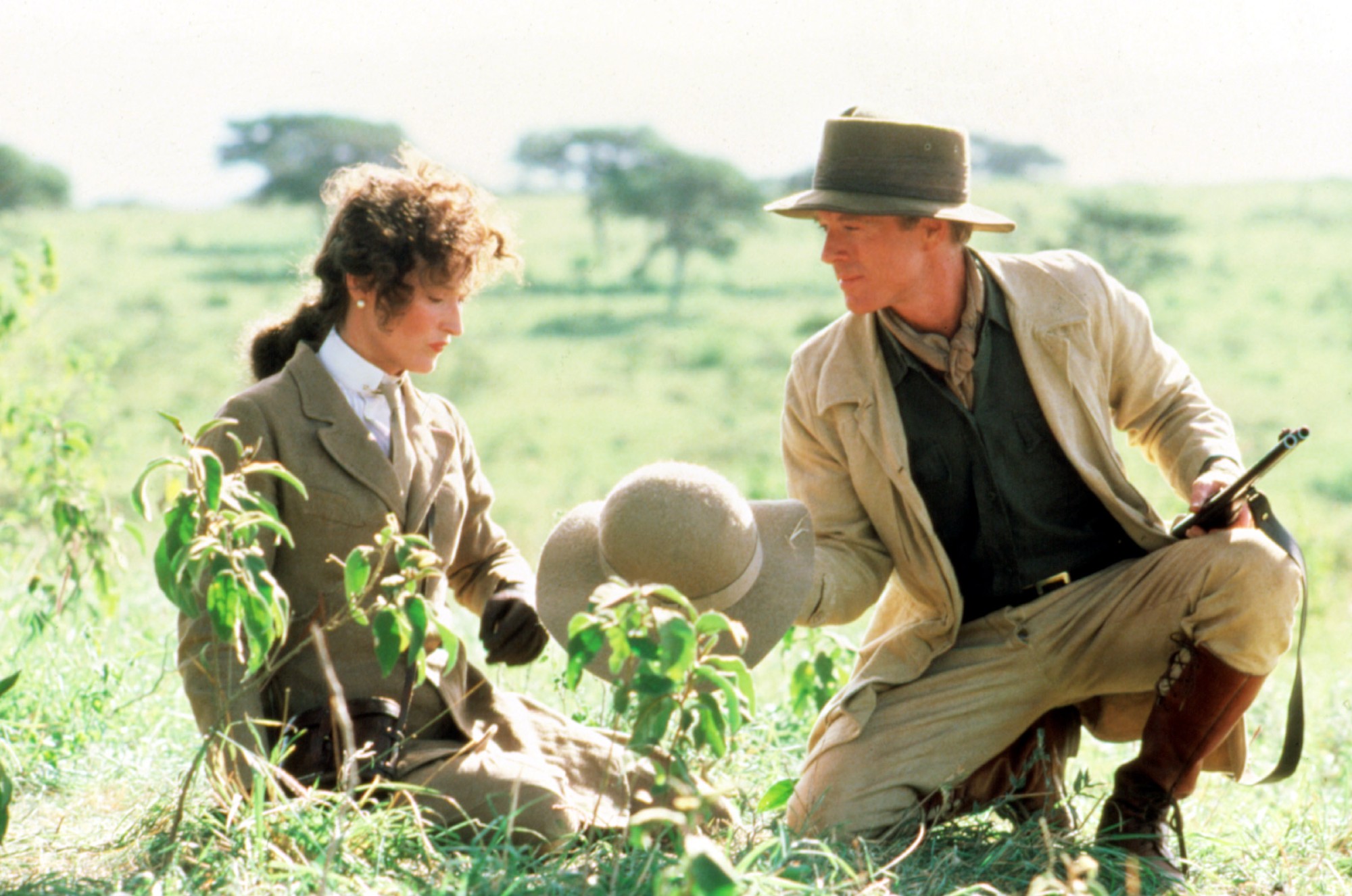 Meryl Streep, Robert Redford in Out of Africa