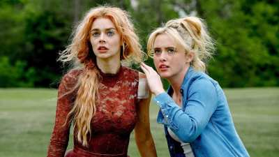 Samara Weaving, Kathryn Newton in Ready or Not 2
