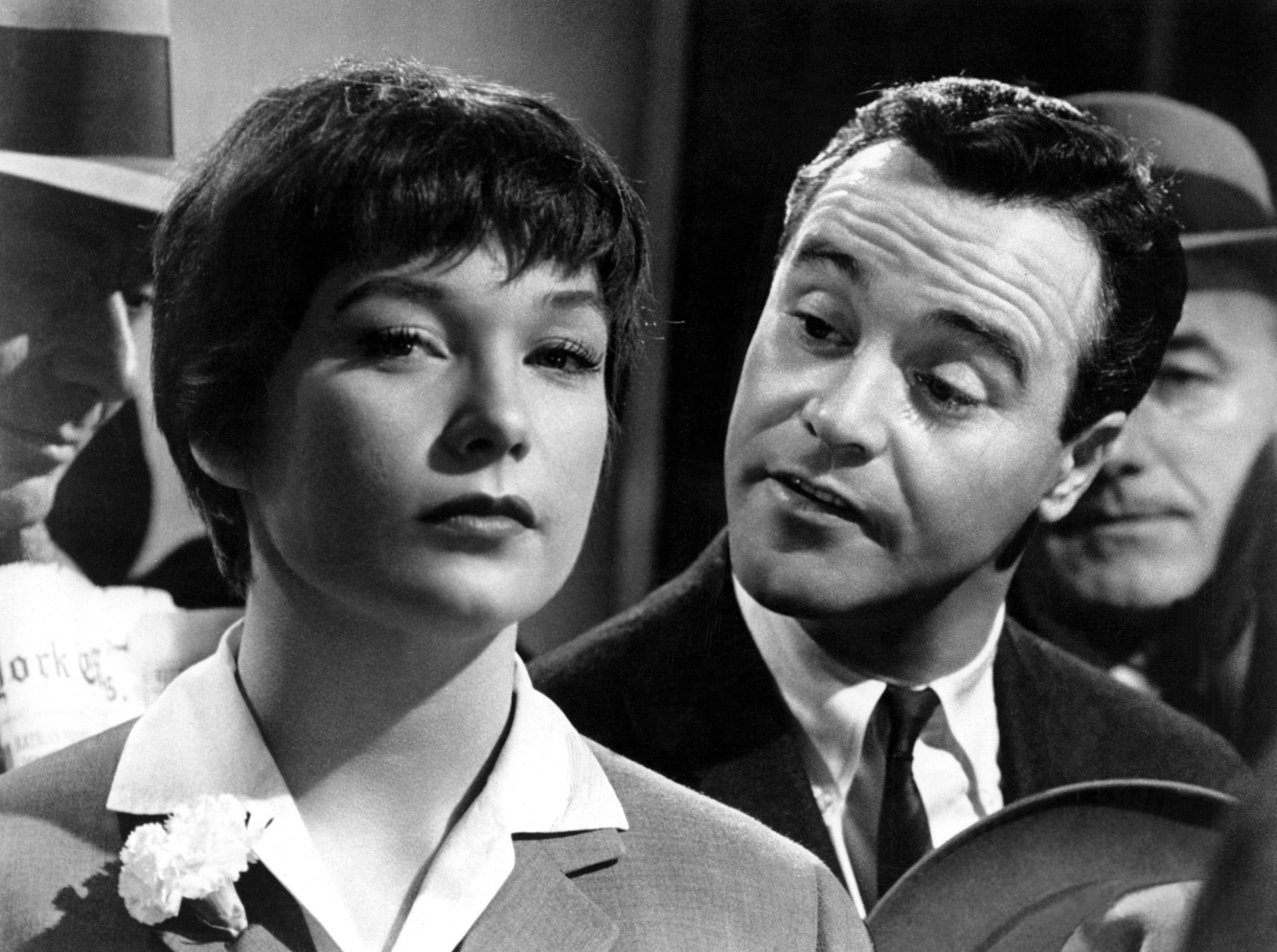 Shirley MacLaine and Jack Lemmon in The Apartment