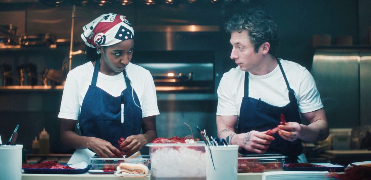 Ayo Edebiri, Jeremy Allen White in The Bear season 5