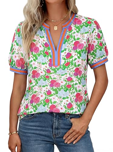This Floral Puff Sleeve Top Is So Perfect for Summer!