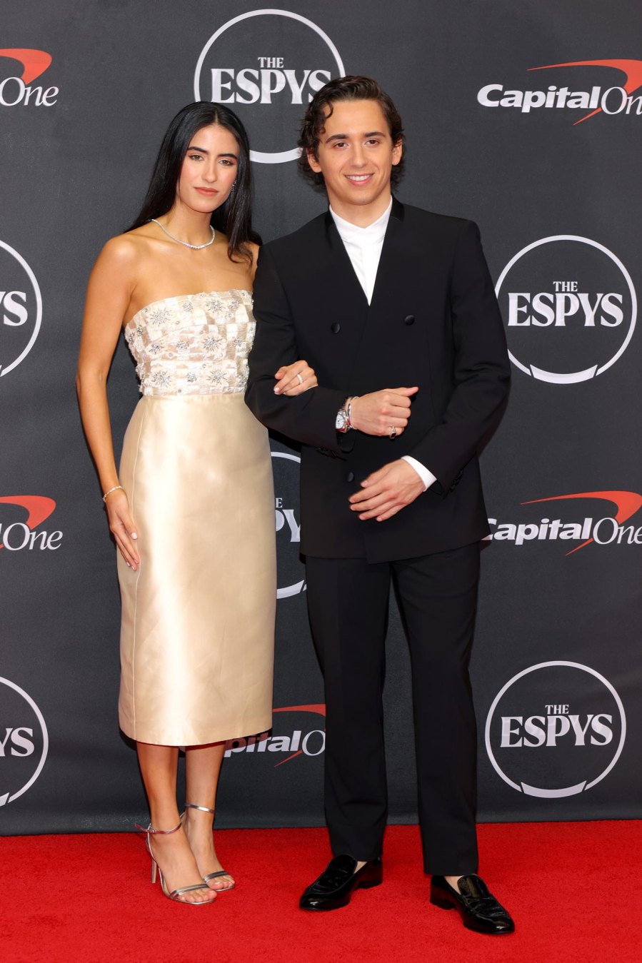 Ana Amelia Batlle Cabral and Marcello Hernández Red Carpet 2026 ESPYS