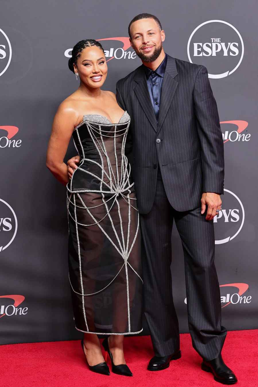 Ayesha Curry Stephen Curry Red Carpet 2026 ESPYS